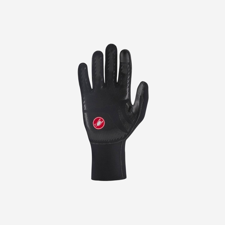 Guantes Castelli DILUVIO ONE Hombre Negras | 6501-YFQCH