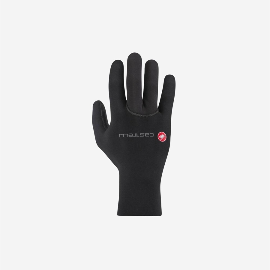 Guantes Castelli DILUVIO ONE Hombre Negras | 6501-YFQCH