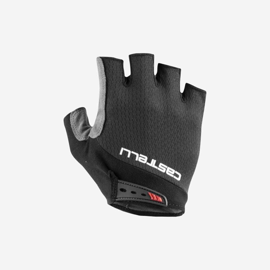 Guantes Castelli ENTRATA V Hombre Negras | 5281-OXLCZ