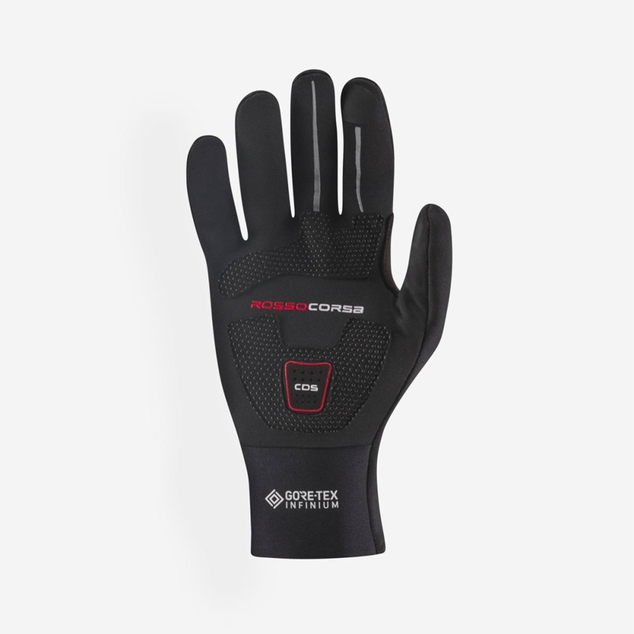 Guantes Castelli PERFETTO RoS Hombre Negras | 8269-MAFDT