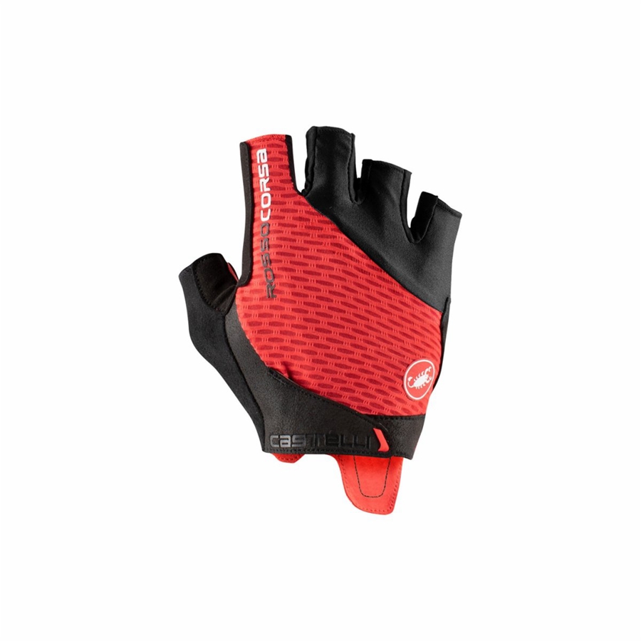 Guantes Castelli ROSSO CORSA PRO V Hombre Rojas | 1947-OBICH