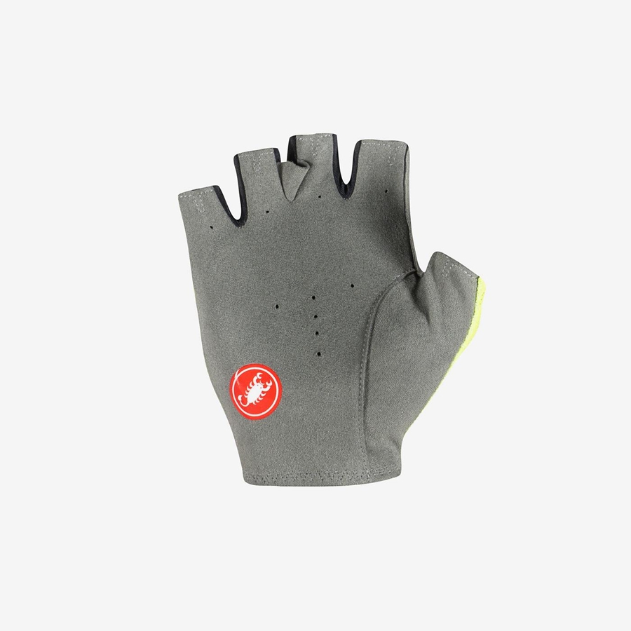 Guantes Castelli SUPERLEGGERA SUMMER. Hombre Verde Claro | 1623-COWSX