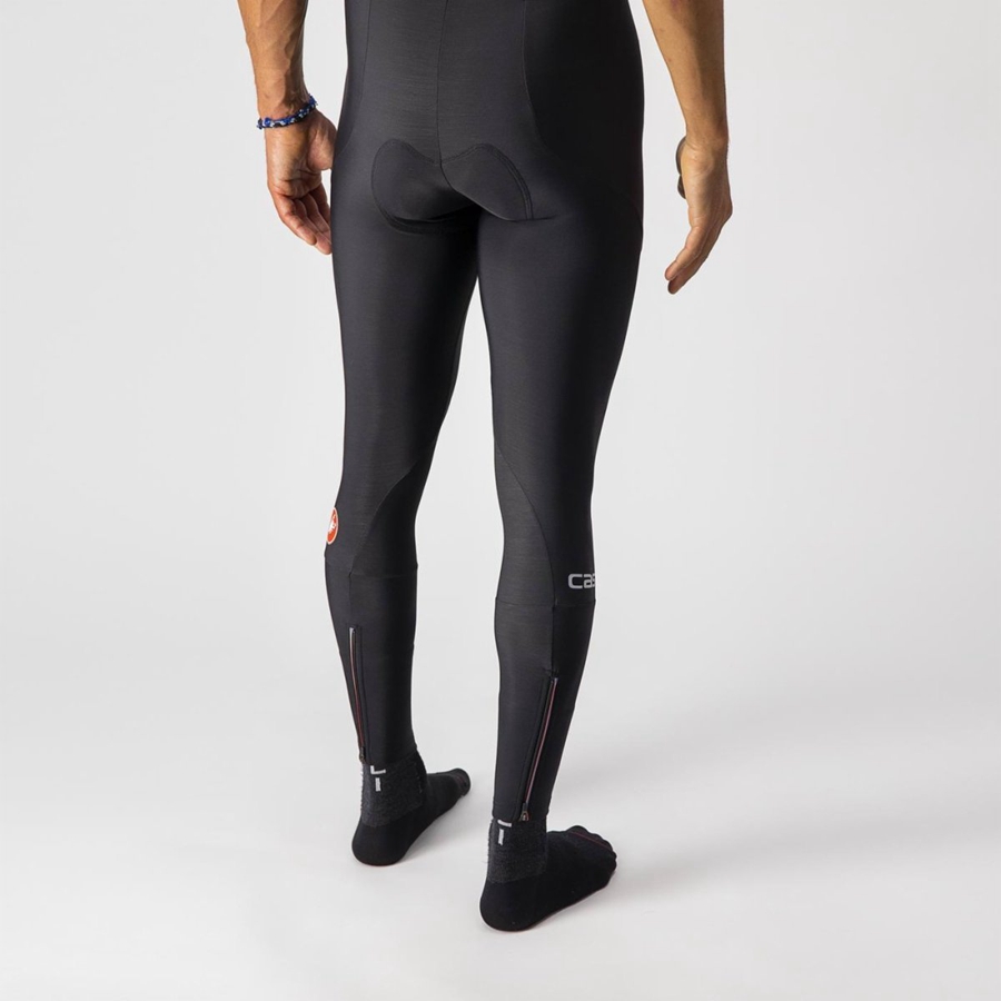 Leggins Castelli ENTRATA Hombre Negras | 9307-ATPRV