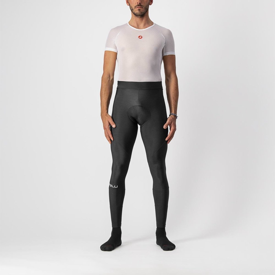 Leggins Castelli ENTRATA Hombre Negras | 9307-ATPRV