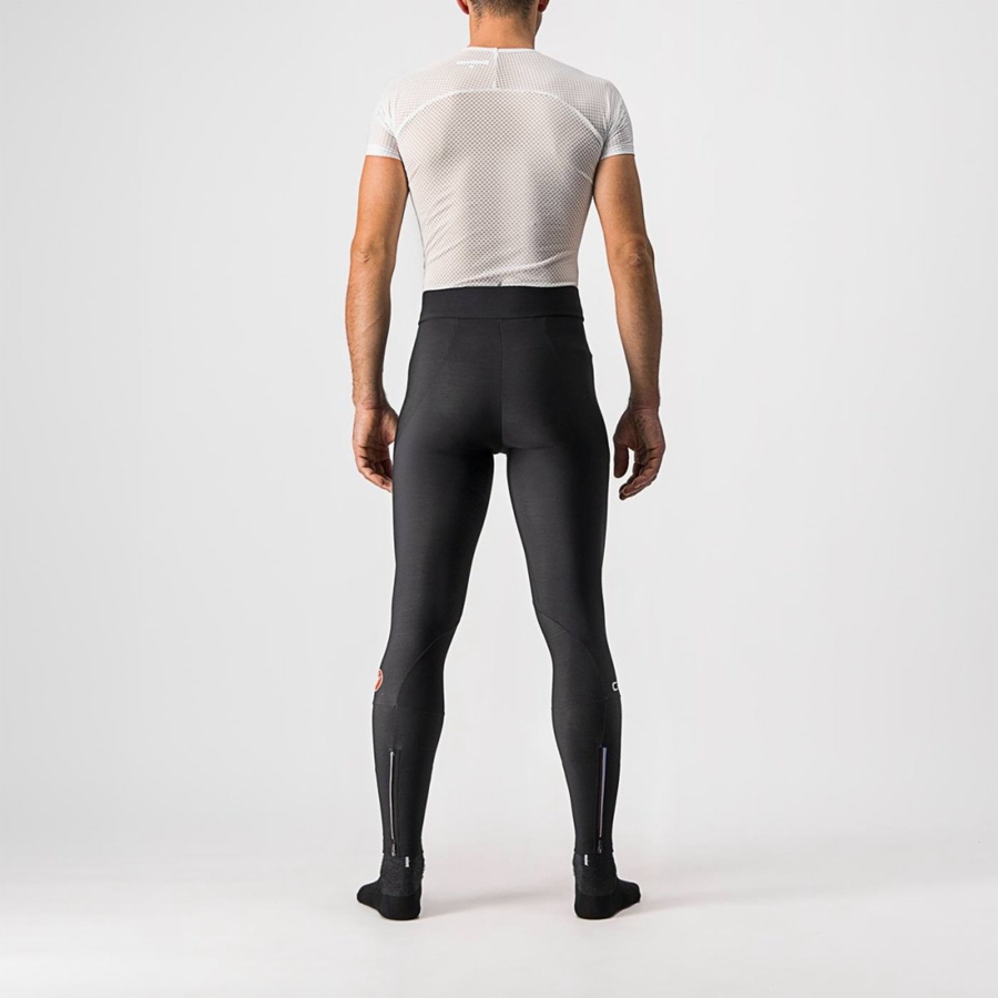 Leggins Castelli ENTRATA NO PAD Hombre Negras | 7301-ELXAY