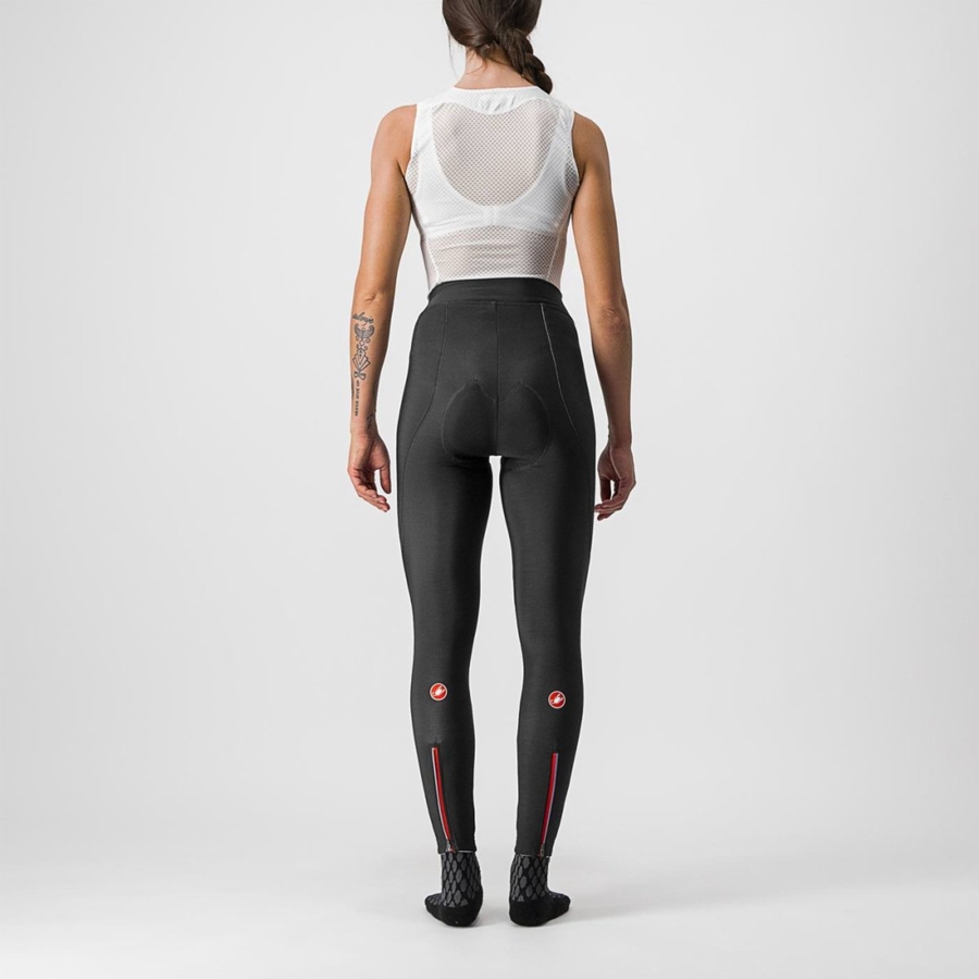 Leggins Castelli MENO WIND W Mujer Negras | 2785-FPZCI