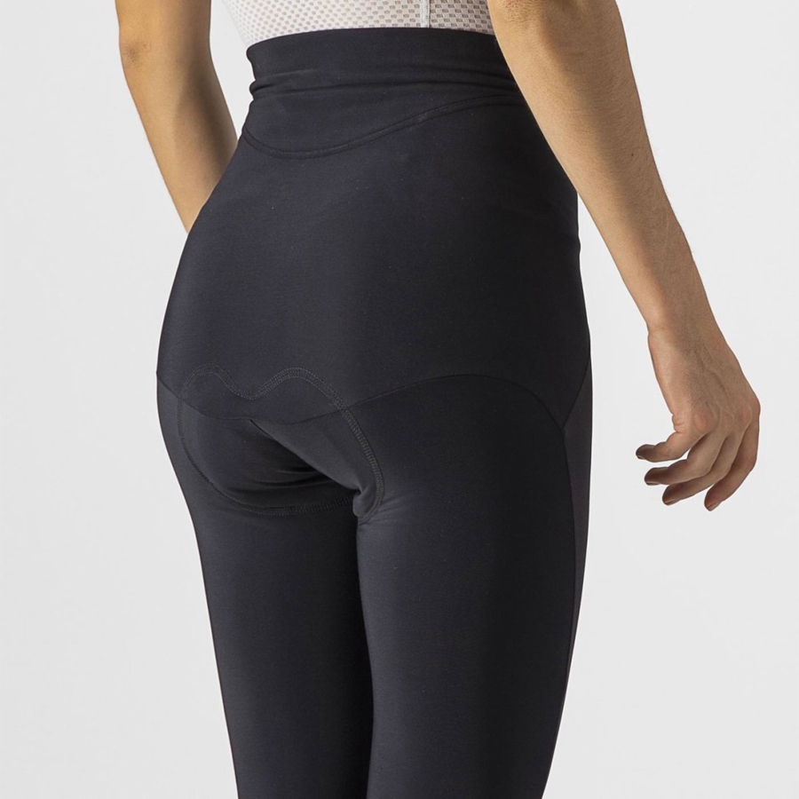 Leggins Castelli SORPASSO RoS W Mujer Negras | 7608-THAML