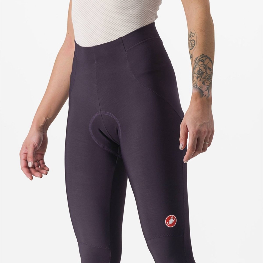 Leggins Castelli SORPASSO RoS W Mujer Plateadas | 4596-XJQHB