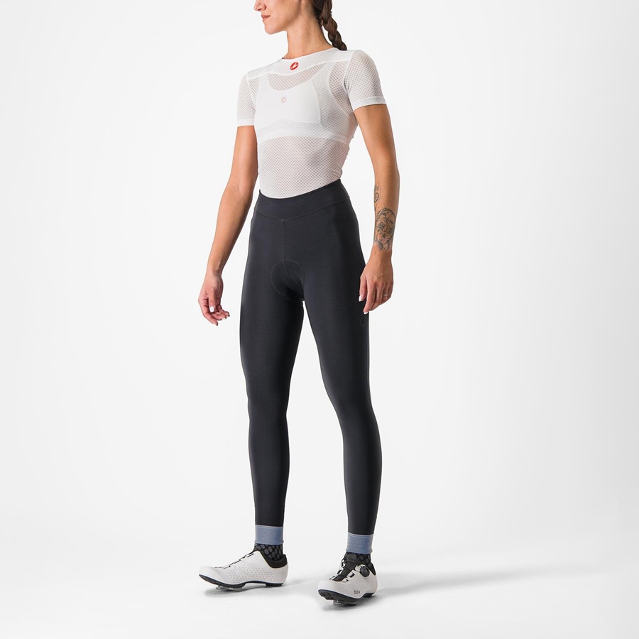 Leggins Castelli TUTTO NANO W Mujer Negras | 1704-BTPXD