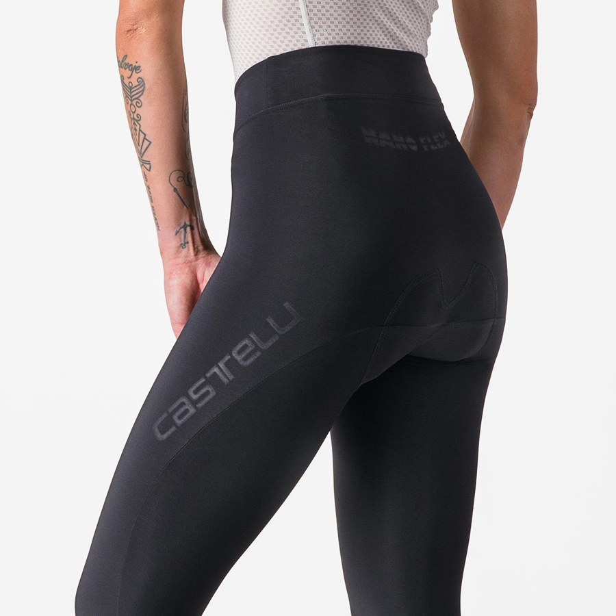 Leggins Castelli TUTTO NANO W Mujer Negras | 1704-BTPXD