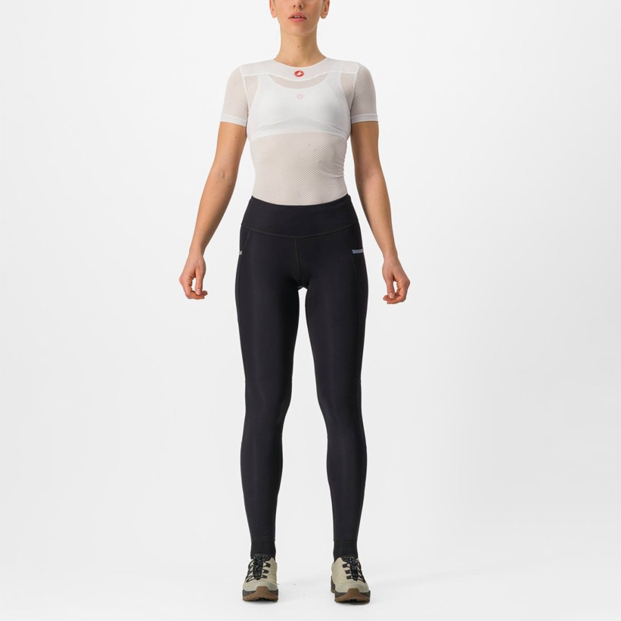 Leggins Castelli UNLIMITED TRAIL W Mujer Negras | 7625-NMUBR