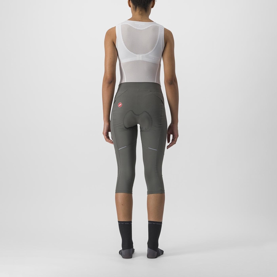 Leggins Castelli VELOCISSIMA 3 KNICKER Mujer Gris Gris Oscuro | 3760-HRLST