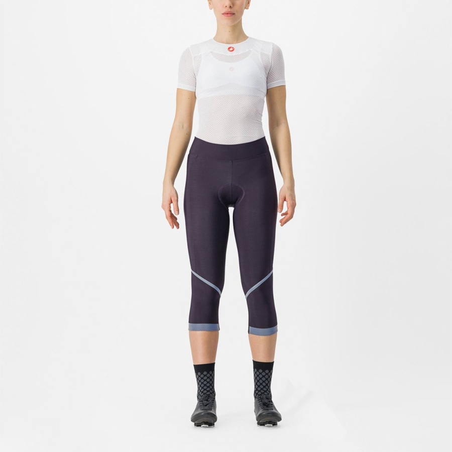 Leggins Castelli VELOCISSIMA THERMAL KNICKER Mujer Plateadas | 3896-HQFIN