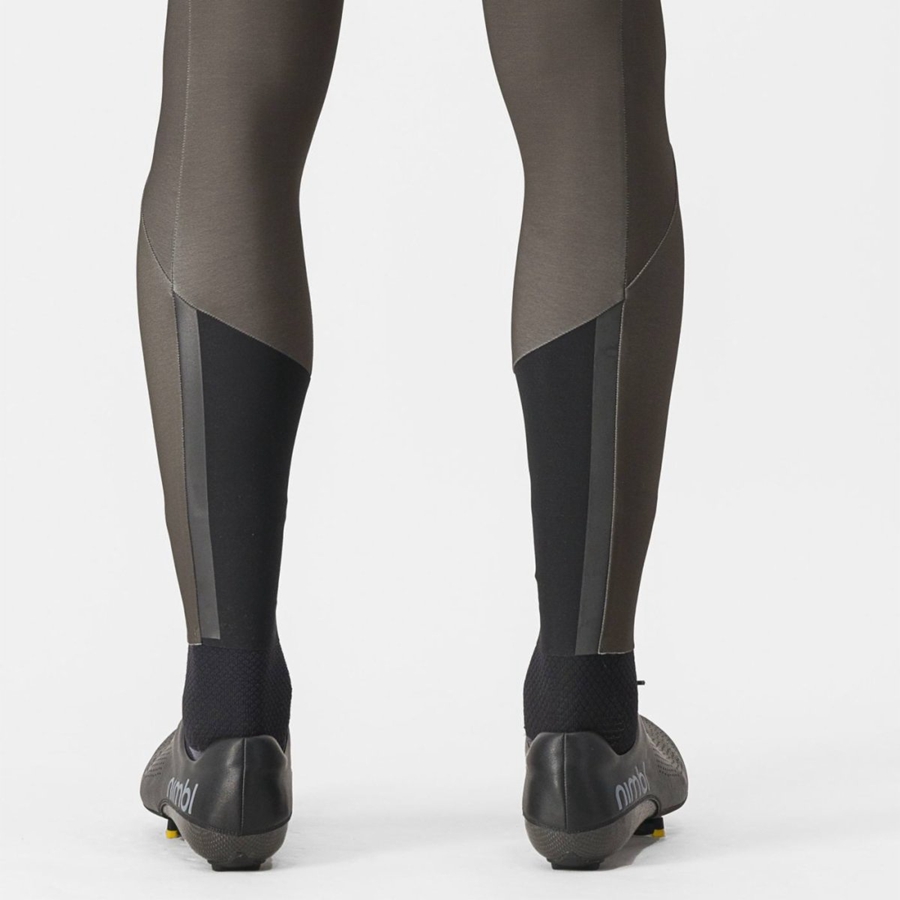 Medias Con Tirantes Castelli UNLIMITED TRAIL Hombre Negras | 2061-YIKPF