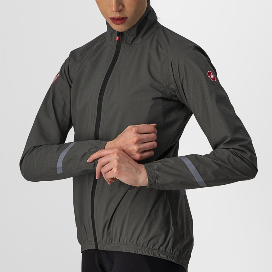 Proteccion Castelli EMERGENCY 2 W RAIN Mujer Verde | 9305-KXWVA