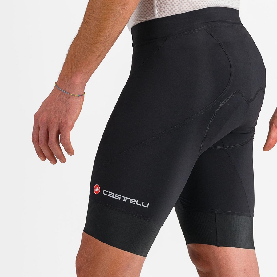 Short Castelli ENDURANCE 3 Hombre Negras | 7239-IMKVL