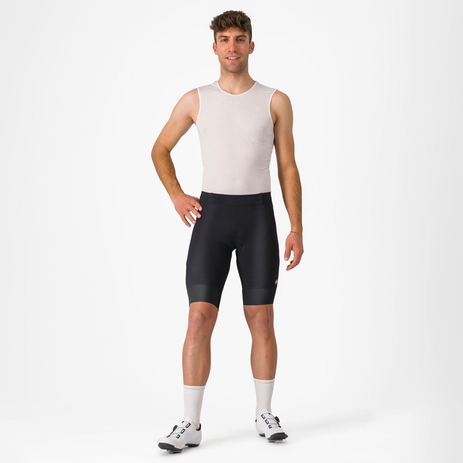 Short Castelli ENDURANCE 3 Hombre Negras | 7239-IMKVL