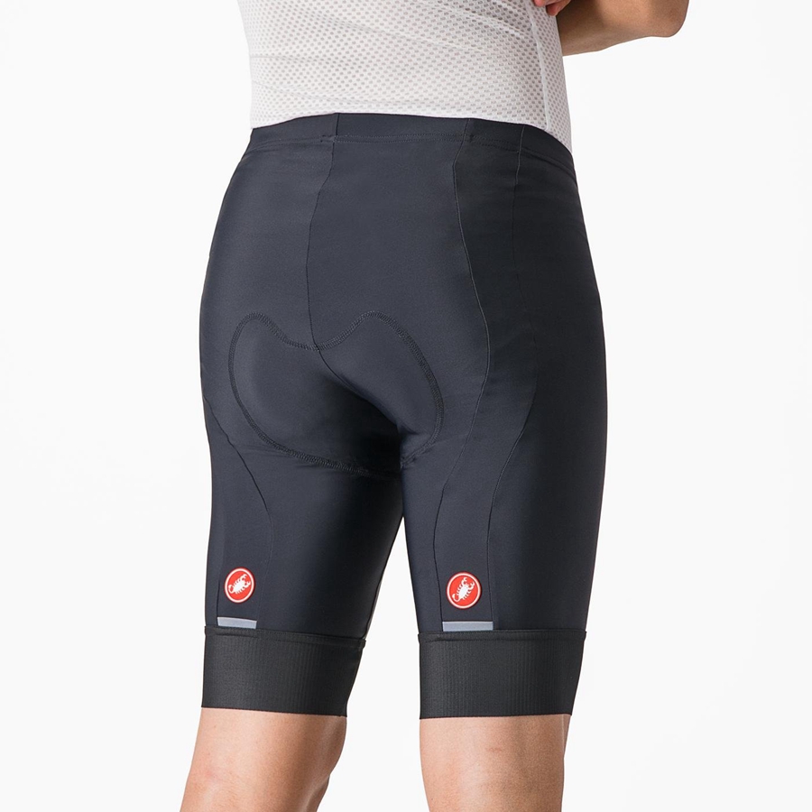 Short Castelli ENTRATA 2 Hombre Negras | 0541-KFHMB