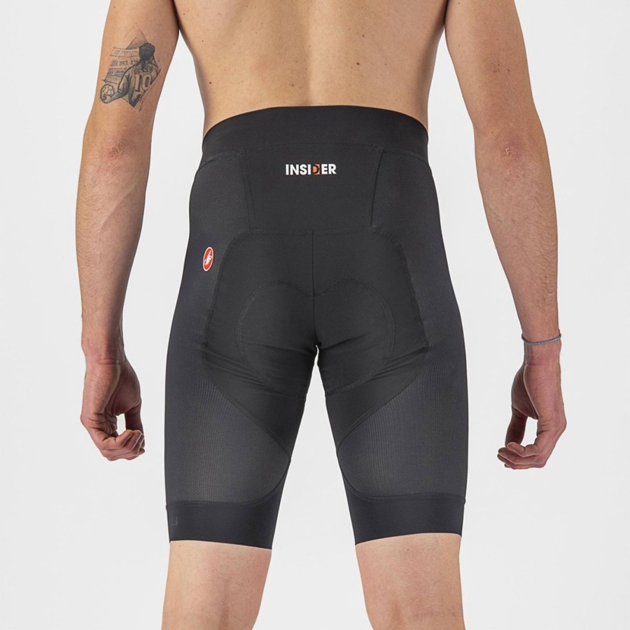 Short Castelli INSIDER Hombre Negras | 7154-VUOQL