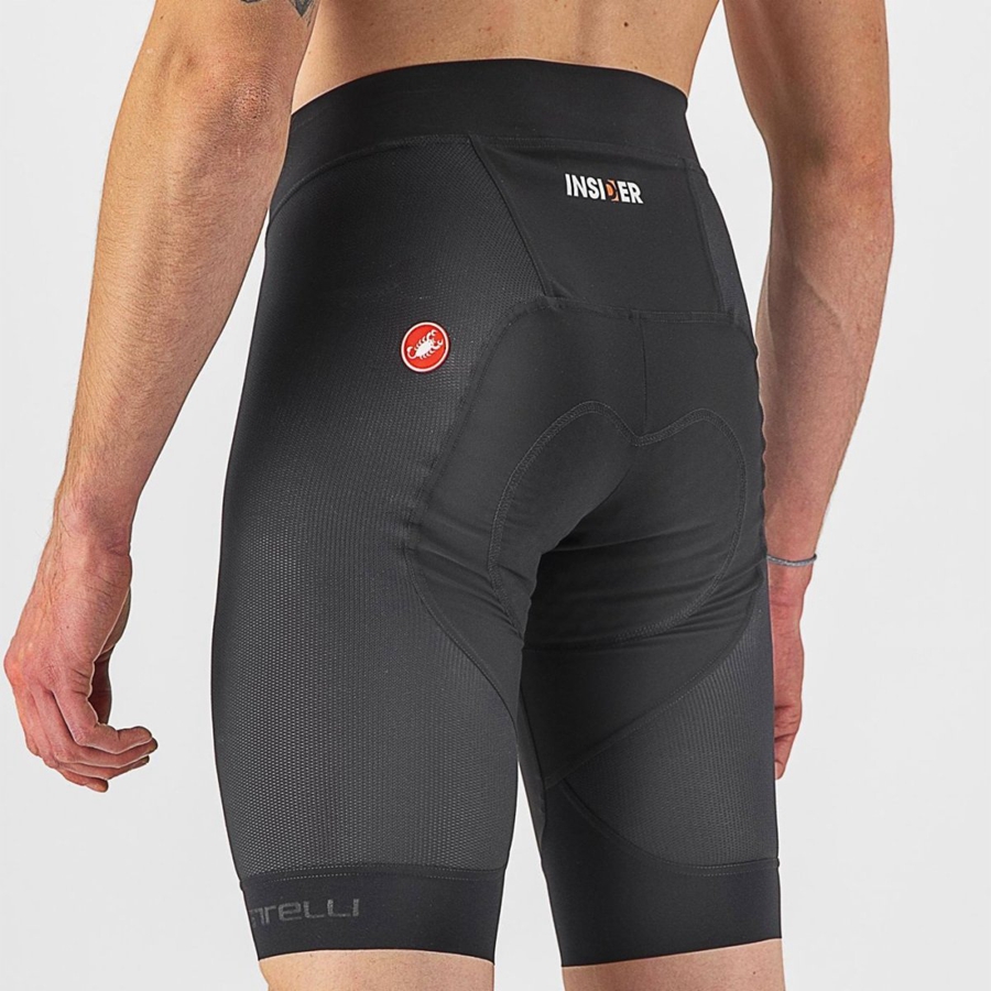 Short Castelli INSIDER Hombre Negras | 7154-VUOQL