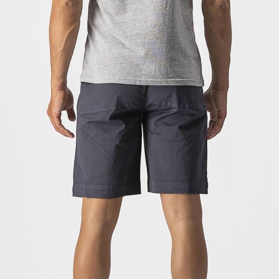 Short Castelli VG 5 POCKET Hombre Azules Oscuro | 3269-ZNVLR