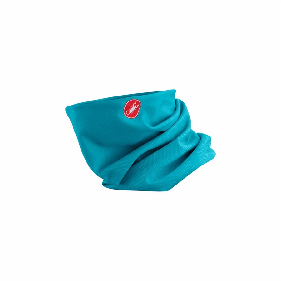 Sombreros Castelli PRO THERMAL W HEADTHINGY Mujer Turquesa Azules | 8154-RVNZW