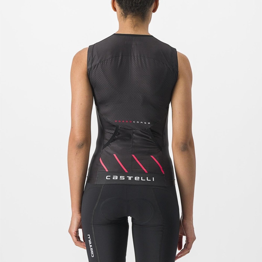 Trajes Castelli FREE 2 W TRI SINGLET Mujer Negras | 6347-GJDFX