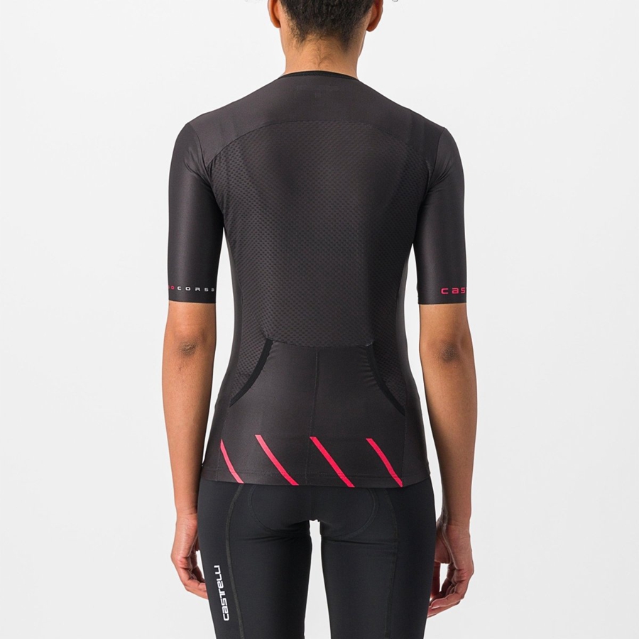 Trajes Castelli FREE SPEED 2 W RACE TOP Mujer Negras | 3760-CXEWO