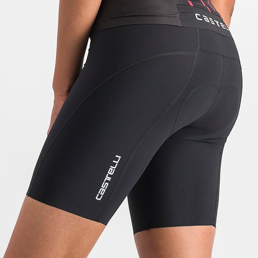 Trajes Castelli RIDE-RUN W Mujer Negras | 9427-ZYSBU